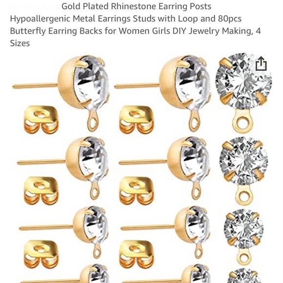 Handcrafted Pink Hope Dangling Earrings - Picture 6 of 6